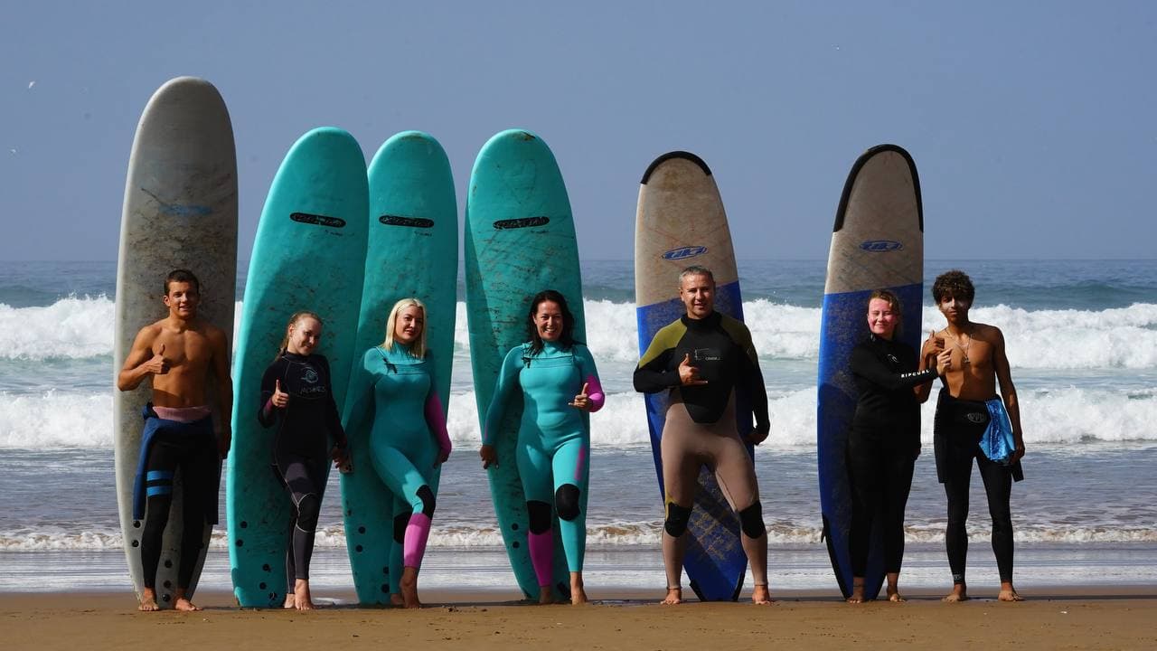Surf guidance near Mirleft