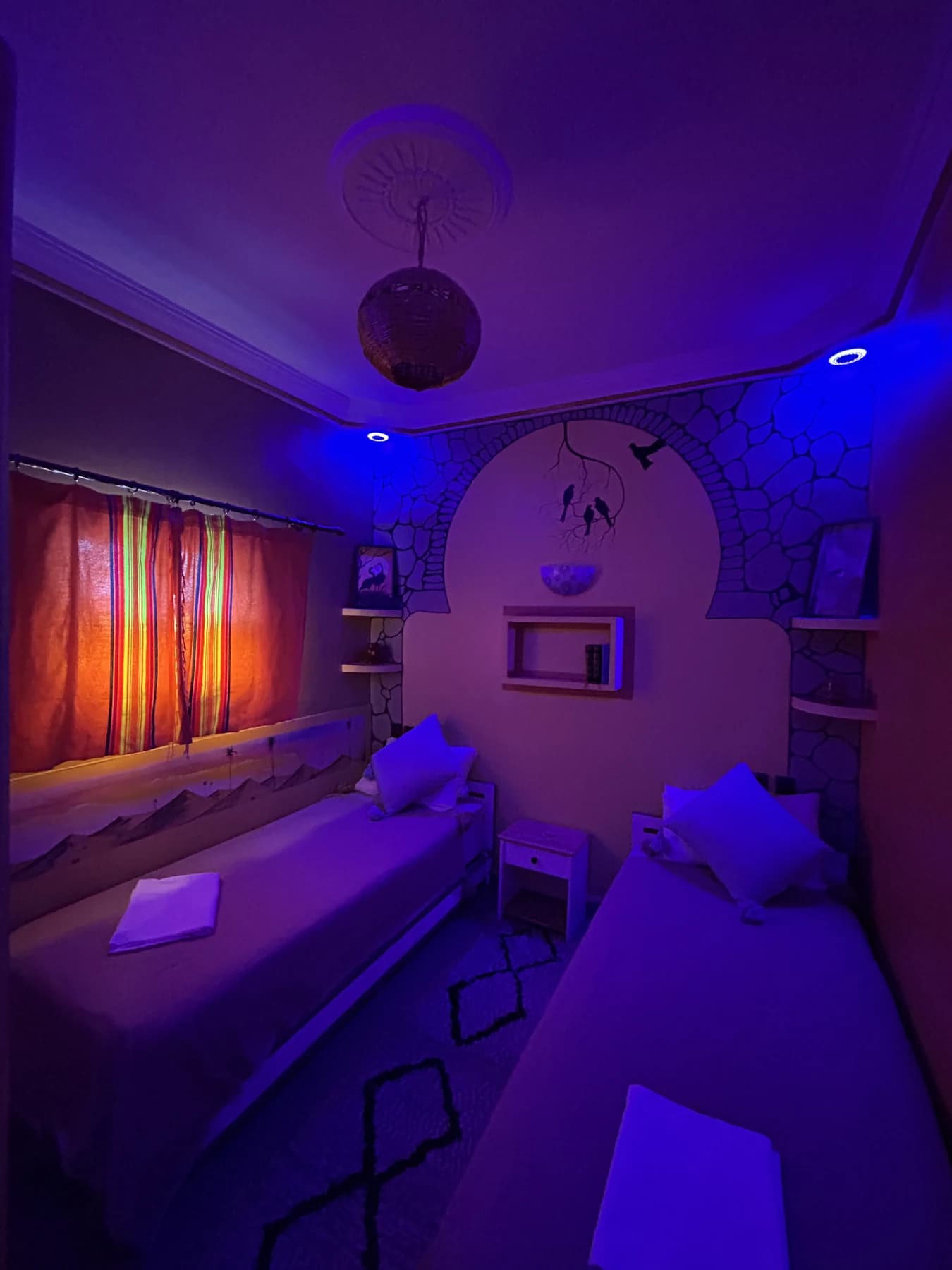 A room at Woodstock Surf Camp