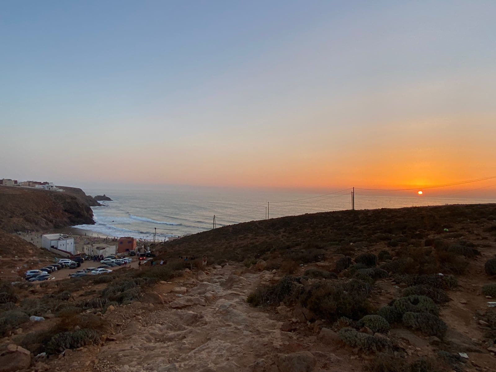 Sunset near Mirleft