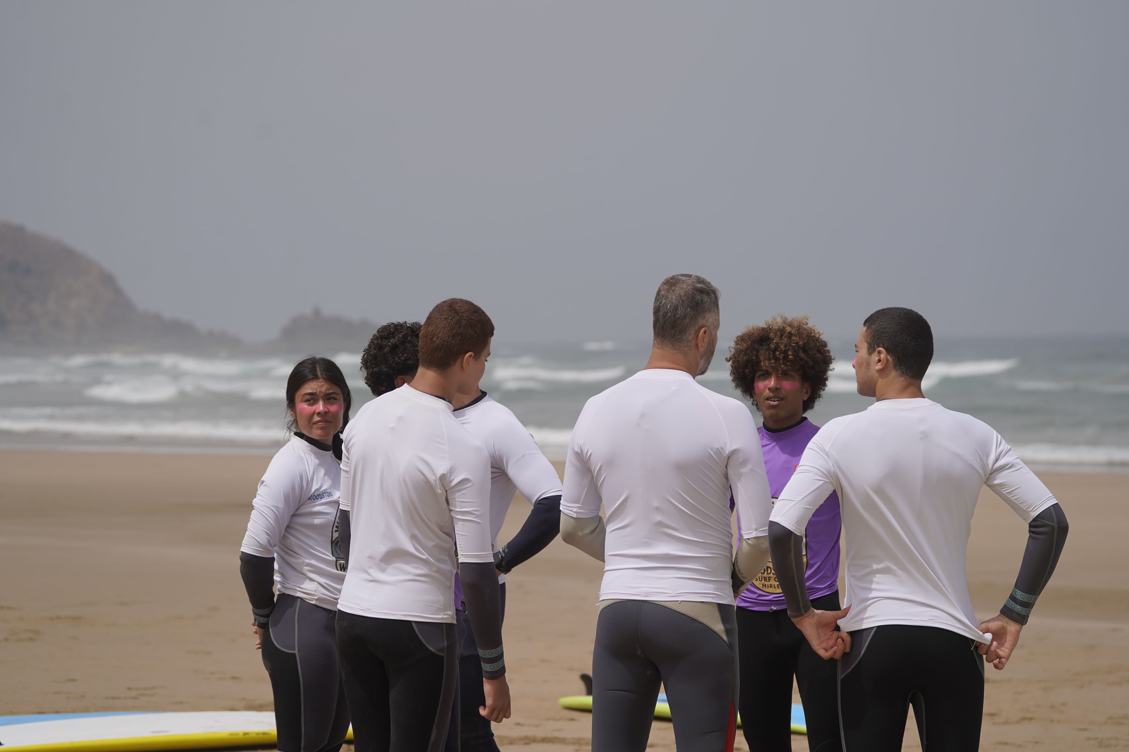 shared surf lessons